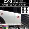 ドアハンドルインナーステッカー カーボン調 マツダ CX-3 DK系 前期/後期 2015年02月～ 選べる20カラー 入数：1セット(4枚) AP-CF3371