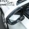 ドアミラーバイザー ホンダ シビック FL系 タイプR可 2021年09月～ ブラックカーボン ABS製 入数：1セット(左右) AP-DM362-BKC