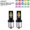 LEDХ BA15S ԥ180 󥰥 SMD 12Ϣ CANBUSб ٤10顼 2 AP-LB279