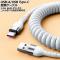 USB-A/USB Type-C Ѵ֥ ۥ磻 1.5m 66W ꥳǺ - 뷿 PD®б AP-UJ1001-WH-150CM