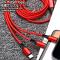 ޥUSB Type-Cť֥ å 1.2m ʥԤߥ 3ƱŲǽType-C/MicroUSB/iOSüҤҤȤĤ AP-UJ1015-RD