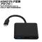 HDMIマルチ変換アダプター ブラック Type-CからHDMI/USB3.0/Type-Cへ変換！PD急速充電対応 AP-UJ1020-BK
