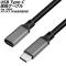 USB Type-CĹ֥ 졼 5m 100W ꥳǺ -᥹ PD®б AP-UJ1030-GY-5M