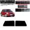 ե ߥ(BMW) MINI R50,R53 one/ѡ/ѡS 3ɥ ꥢ륻å  UV Ǯ ٤5ե५顼 AP-WF4N0304-RD