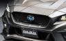 ダムド/DAMD ELECTRICO フロントエンブレムオーナメント 塗装済 カメラ無し スバル WRX STI VAB/VAG 2014年08月～ 選べる2塗装色
