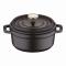 ストウブ(Staub) ピコ・ココット 黒 12cm ラウンド 鋳鉄 40509-471(RST3402)