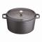 ストウブ(Staub) ピコ・ココット 黒 34cm ラウンド 鋳鉄 40510-307(RST3413)