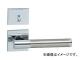 川口技研/KAWAGUCHI 81 角座クローム 表示錠 Pタイプ（角サムターン座） LVS-81-4PSQ-Cr クローム＋ステンレス