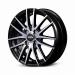 MID RX14 ホイール ブラックポリッシュ 16インチ×6.0J＋42 4H100 入数：1台分(4本)
