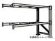 トラスコ中山/TRUSCO 重量パレット棚2トン2300×900×H2500連結 2段 2D25B23092B
