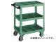 トラスコ中山/TRUSCO SR型ワゴン 600×400×H795 仕切板付 SR3P GN(5016363) JAN：4989999622881
