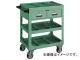 トラスコ中山/TRUSCO SR型ワゴン 600×400×H795 引出・仕切板付 SRFP3 GN(5016533) JAN：4989999622904