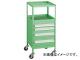 トラスコ中山/TRUSCO ミニキャビネットワゴン400×440×880LVR-422付 YG MCW422YG
