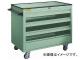トラスコ中山/TRUSCO BM3型キャビネットワゴン 1000×600×H880 浅3深1 BM3S3L1(2890097) JAN：4989999815207