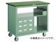 トラスコ中山/TRUSCO VD型引出付大型ツールワゴン 1000×600×H880 VD203 GN(5123372) JAN：4989999795547