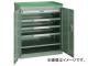 トラスコ中山/TRUSCO スライド工具キャビネット 881×551 コボレ止め天板付 DX32(5180163) JAN：4989999621242