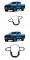 ѡ Ŭ: ܥ졼/CHEVROLET  2023 2024 2025 ABS ɥ å ȥ С ȥ 󥿡 󥽡  ե ѥͥ ABS ԥ ֥å CܥեС C SR-AA-0673