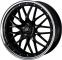 NOVARIS ASSET M1 ۥ BLACK/RIM POLISH 187.5J 38 5H114.3 1ʬ(4) 41082